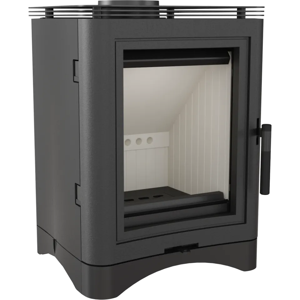 Стальная печь-камин Kratki KOZA K5 Ø 130 (7,0 кВт)