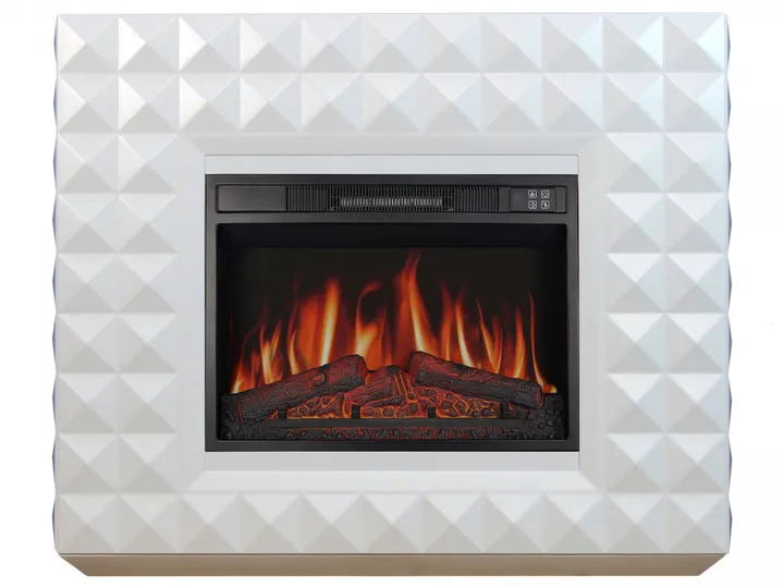 Камінокомплект ArtiFlame Diamond AF23S білий б'янко (107.5 х 90.5 см) зі звуком