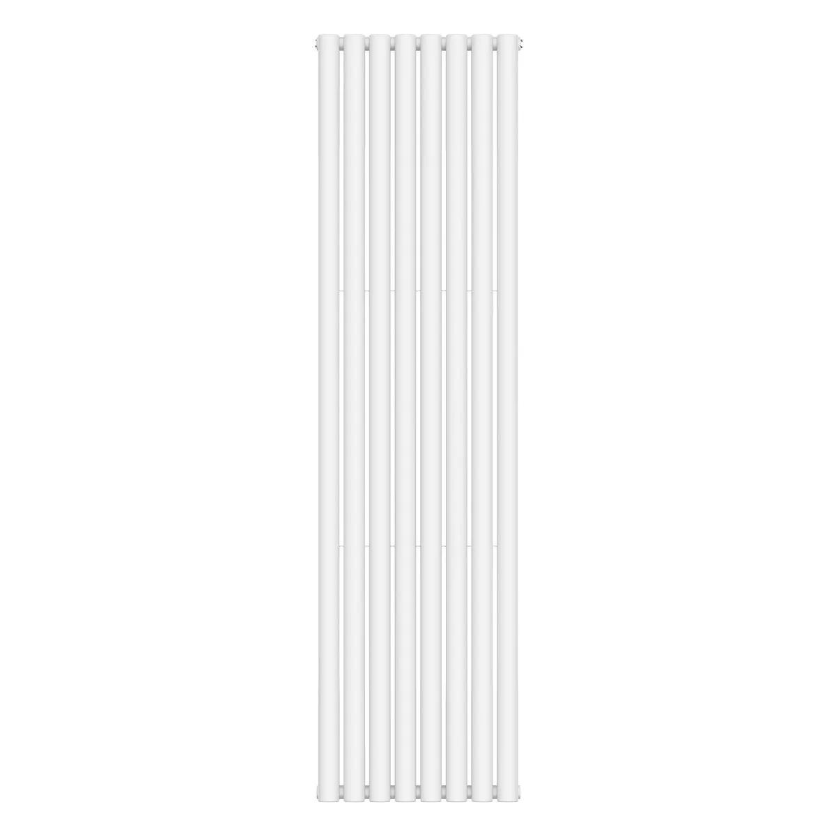 Вертикальный радиатор Ellipse Double 480х1800-8, anticor, белый