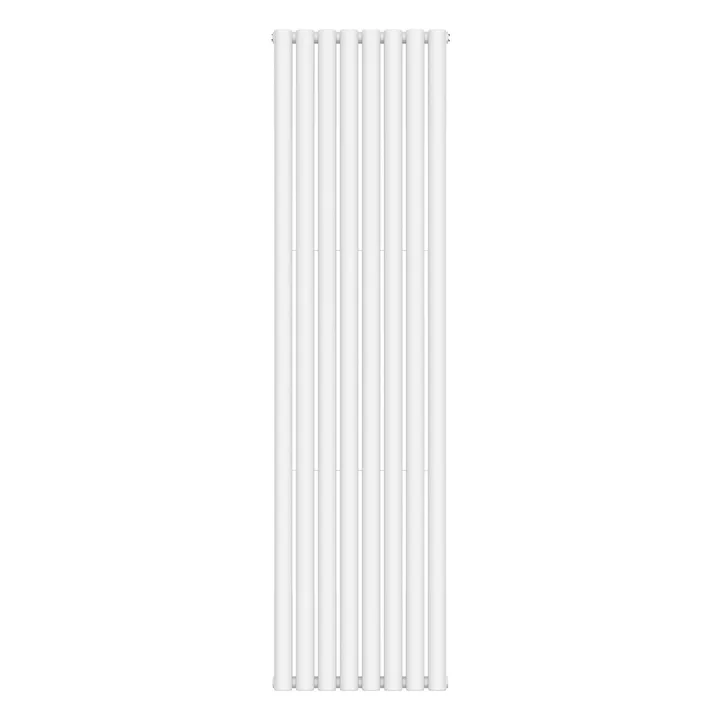 Вертикальний радіатор Ellipse Double 480х1800-8, anticor, білий