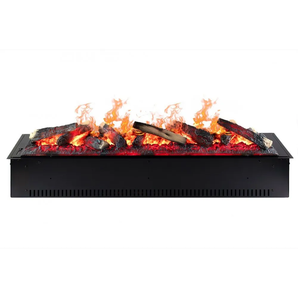 Електрокамін паровий зі ефектом полумʼя, звуком A-Fire Cassette SF100 LOG Multicolor вбудований