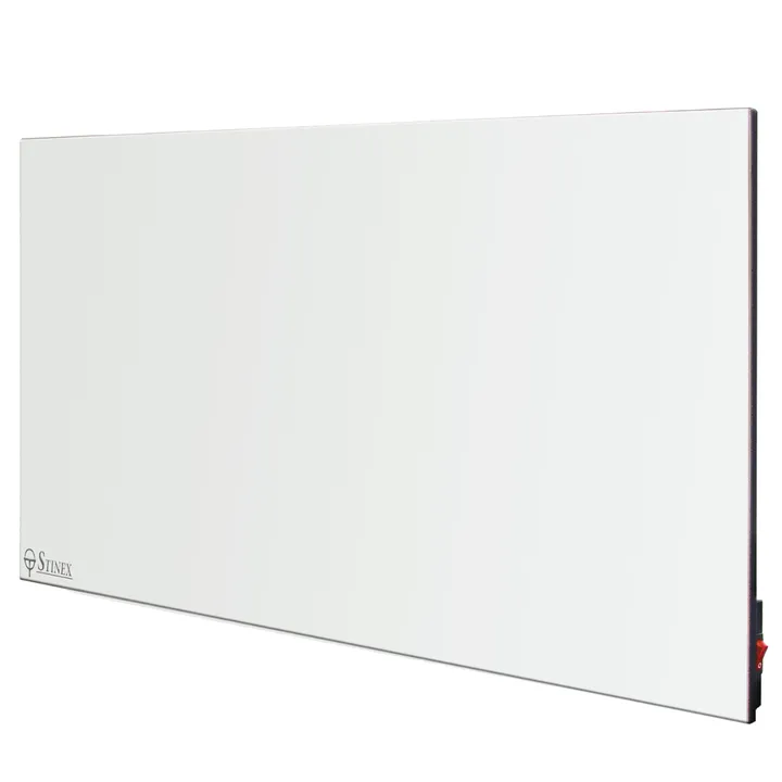 Обігрівач керамічний до 11 м2 Stinex Ceramic 500/220 S+ білий (45 х 90 см) 500 Вт