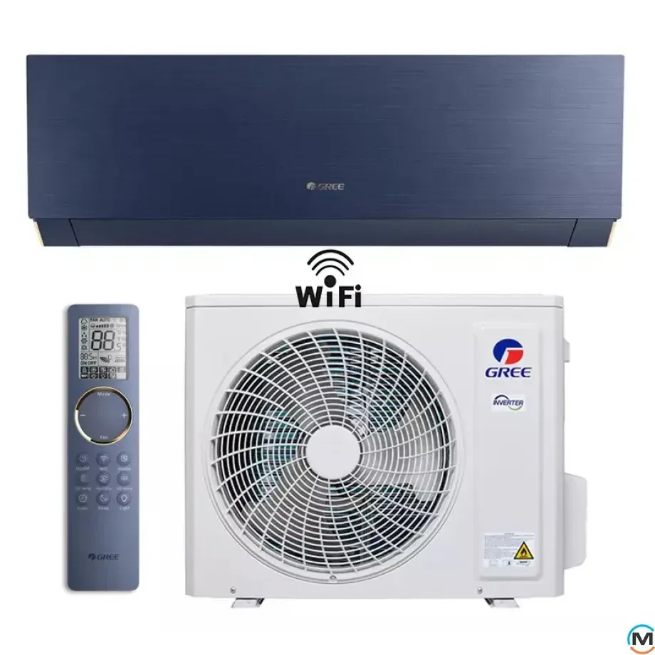 Кондиціонер GREE Clivia Blue GWH12AUCXB-K6DNA1A Inverter R32