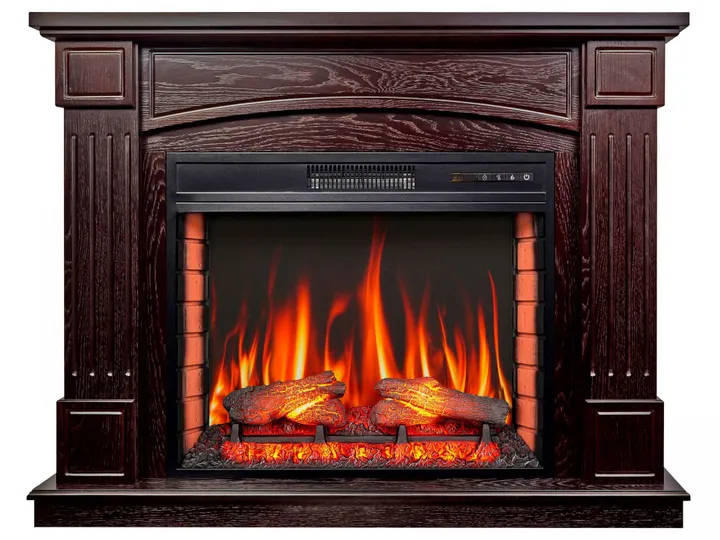 Камінокомплект ArtiFlame Boston AF28S темний горіх (116 х 90.5 х 35 см) зі звуком