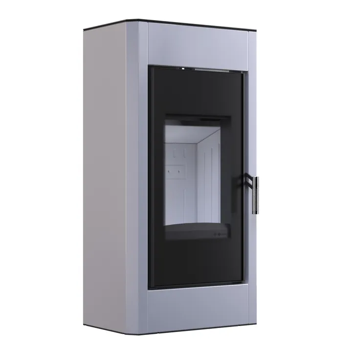Сталева піч BOKAR 4380 ( 9,0 кв ) white