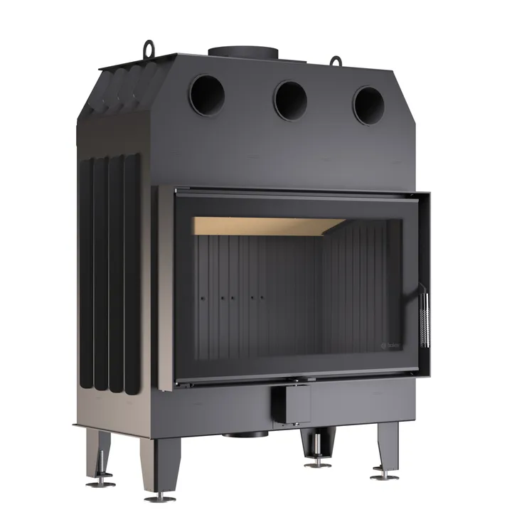 Камінна топка BOKAR 8050 (16,8 кв ) black ceramatex