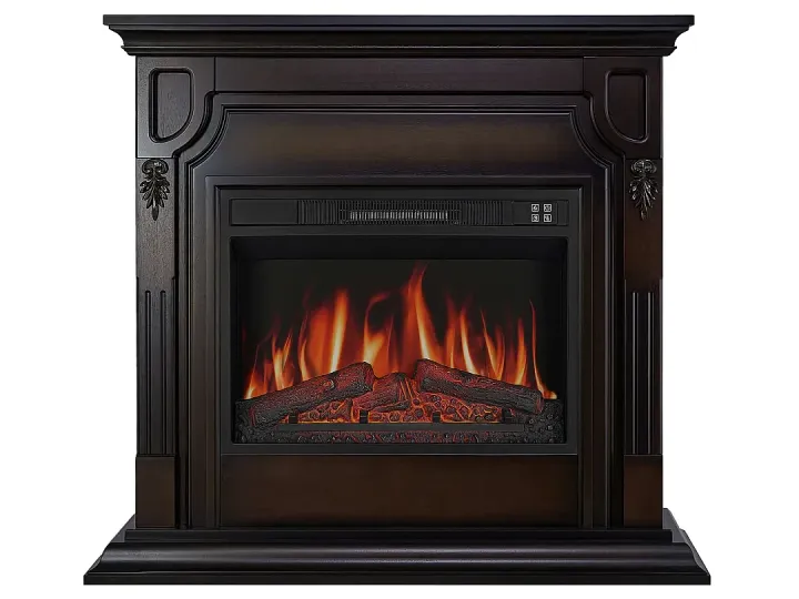 Камінокомплект універсальний 2в1 ArtiFlame Toronto AF23S махагон коричневий антик