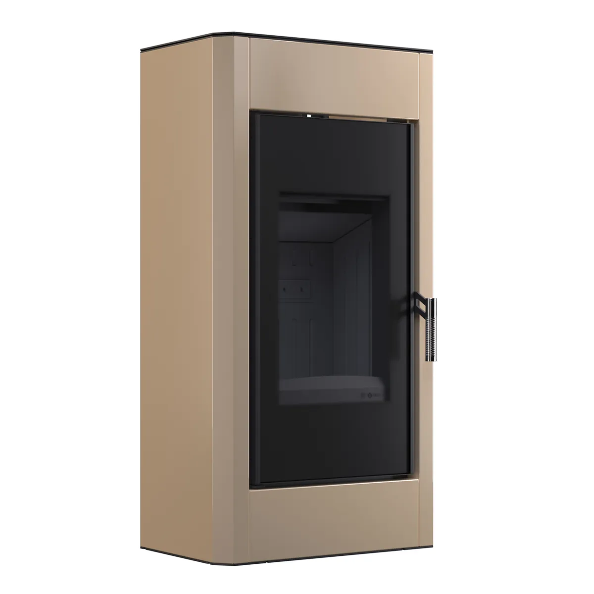 Стальная печь BOKAR 4380 ( 9,0 кв ) white ceramatex Beige