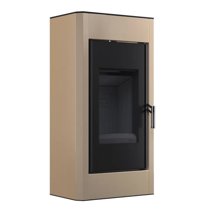 Сталева піч BOKAR 4380 ( 9,0 кв ) white ceramatex Beige