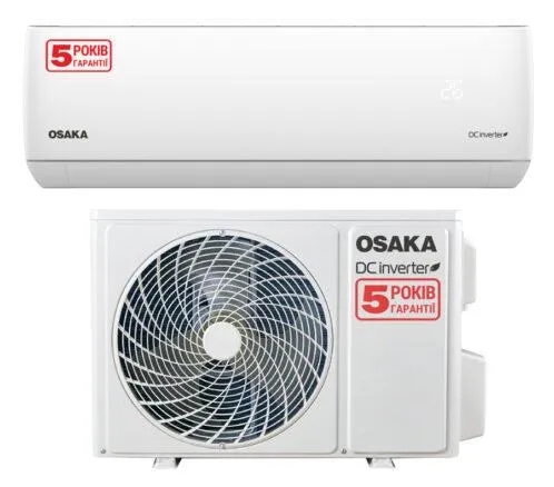 Кондиціонер OSAKA для дому з Wi-Fi INVERTER STVP-12HH3 R-32 (WiFi), підходить для обігріву до -25 °C