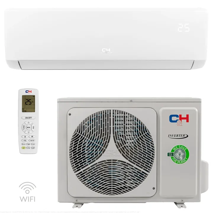 Кондиціонер до 20 м² Cooper&Hunter для дому з Wi-Fi Server CH-S07FTXF2-NG VITAL INVERTER R32 підходить для обігріву до -15 °C