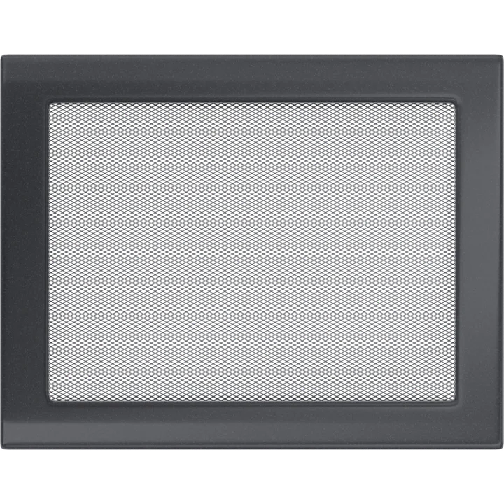 Камінна решітка Kratki графітова 22x30