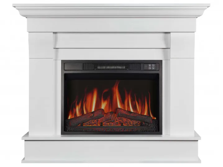 Камінокомплект ArtiFlame Albion AF23S білий (110.6 х 90 х 34.9 см)