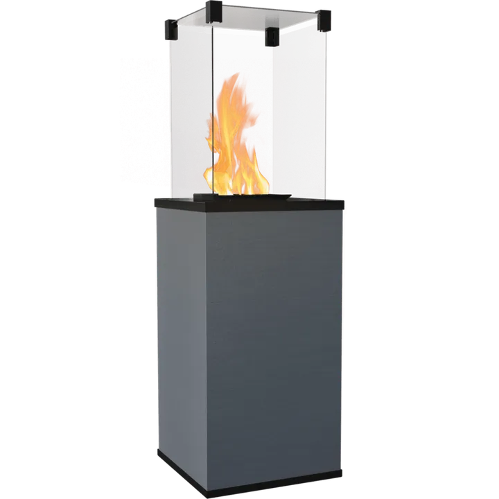 Газовый обогреватель Kratki PATIO MINI керамогранит FILO MERCURIO - ручное управление