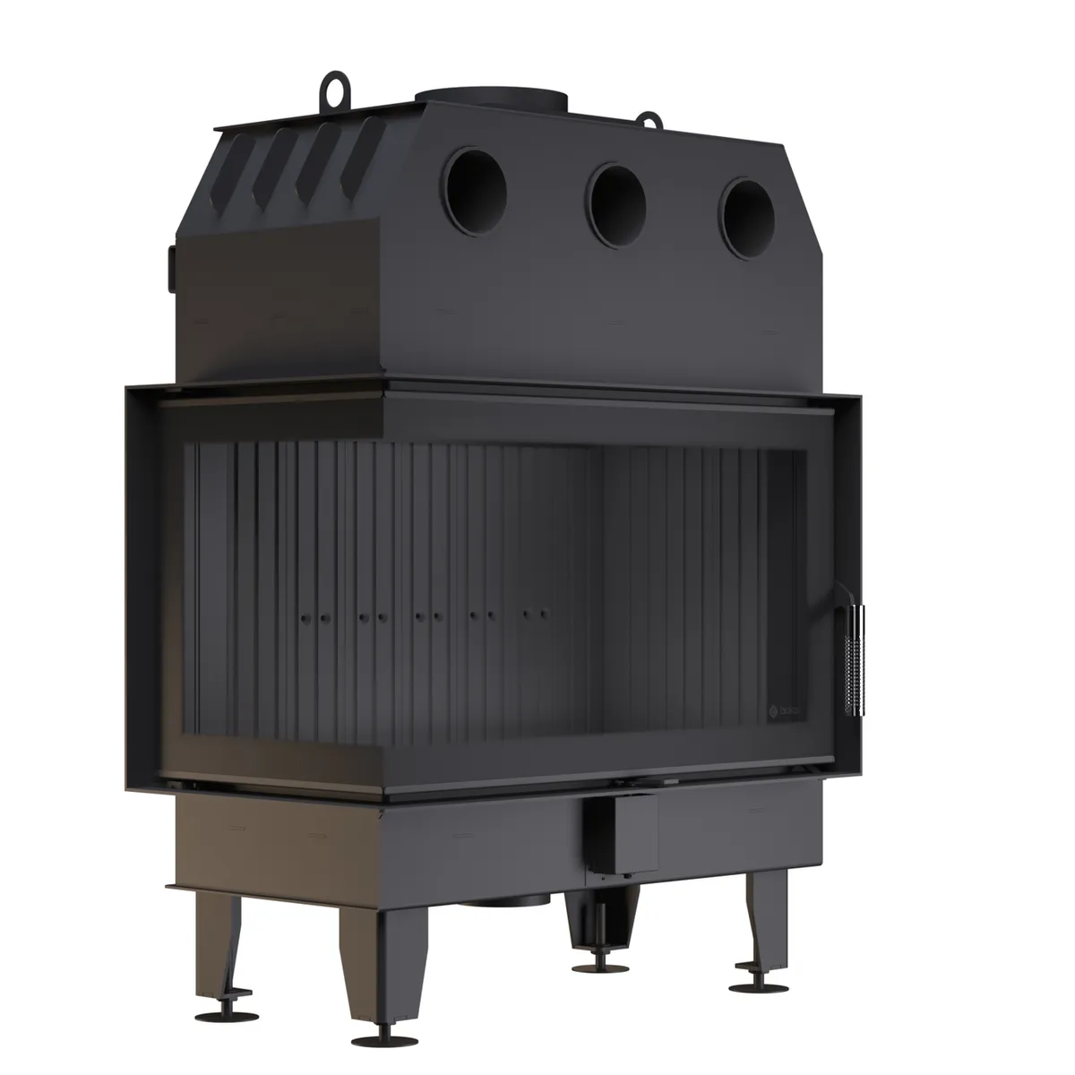 Камінна топка BOKAR 845045 L/R (17,0 кв) black ceramatex