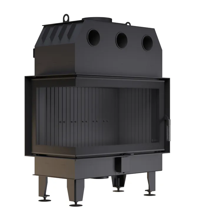 Каминная топка BOKAR 845045 L/R (17,0 кв) black ceramatex