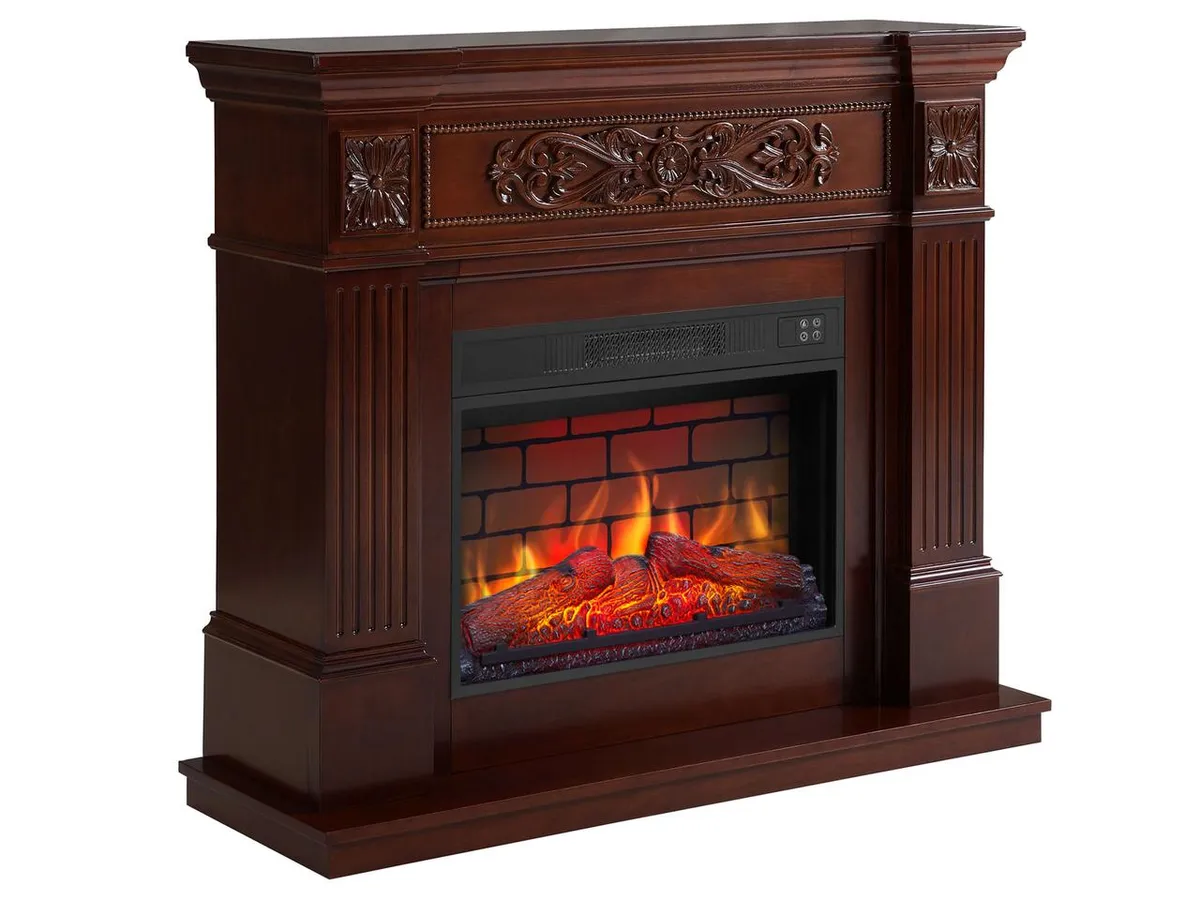 Камінокомплект ArtiFlame Toscana AF23BS russet з обігрівом і звуком горіння вогню