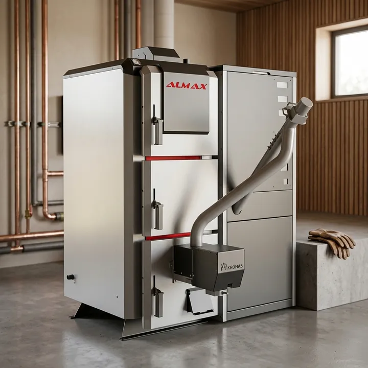 Пелетний котел до 150 м² Almax Class R-pel, 15 кВт