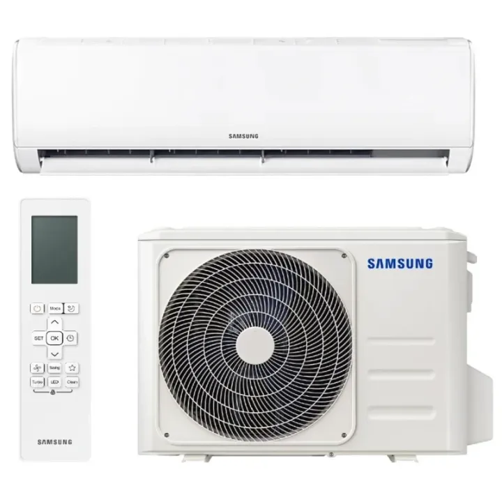 Кондиціонер Samsung до 52 м² для дому з Wi-Fi AR18BXHQASINUA підходить для обігрівання до -22 °C