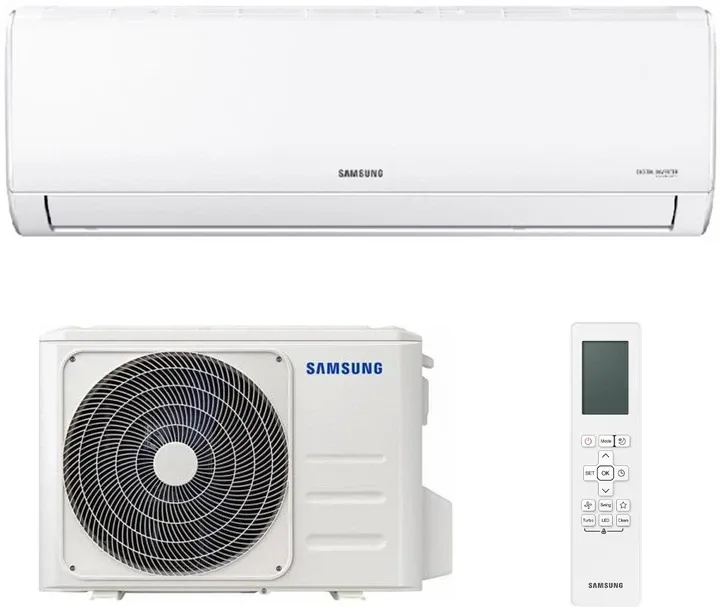 Кондиціонер Samsung до 65 м² для дому з Wi-Fi AR24BXHQASINUA підходить для обігрівання до -22 °C