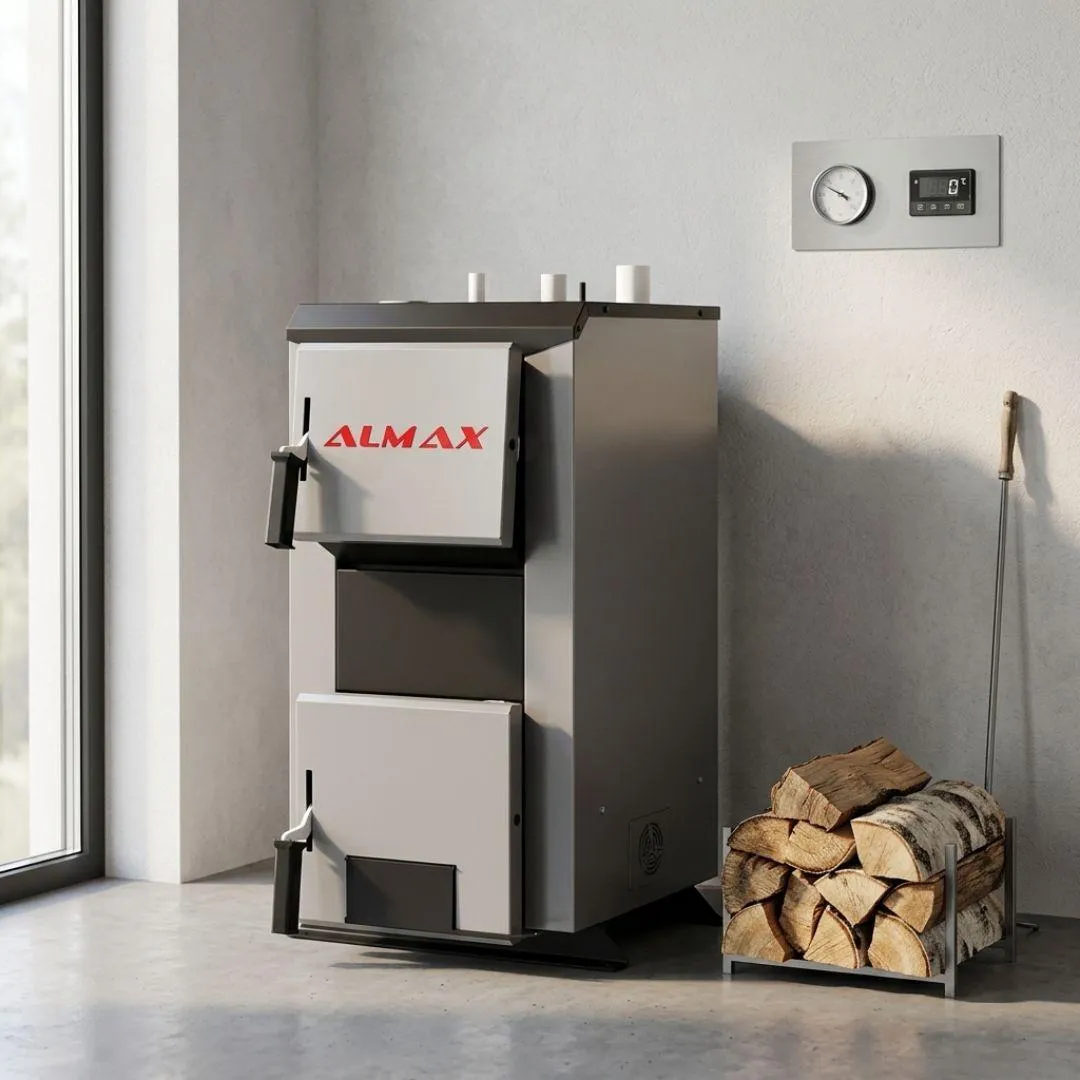 Котел твердопаливний до 160 м² Almax Class A, 16 кВт тривалого горіння