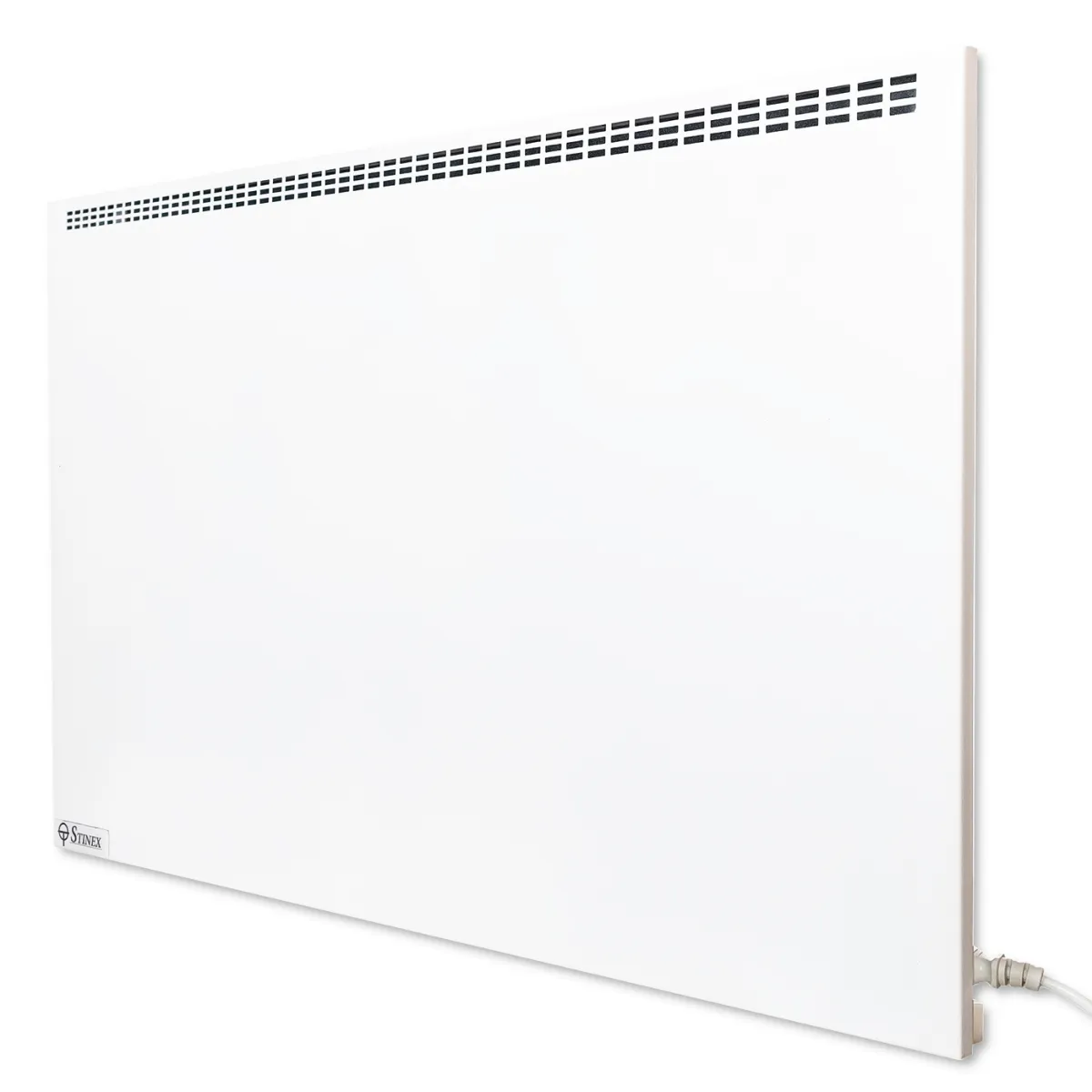 Конвектор электрический до 7 м2 с терморегулятором Stinex PL-T 350-700/220 2L White 700 м2 для квартиры и дома
