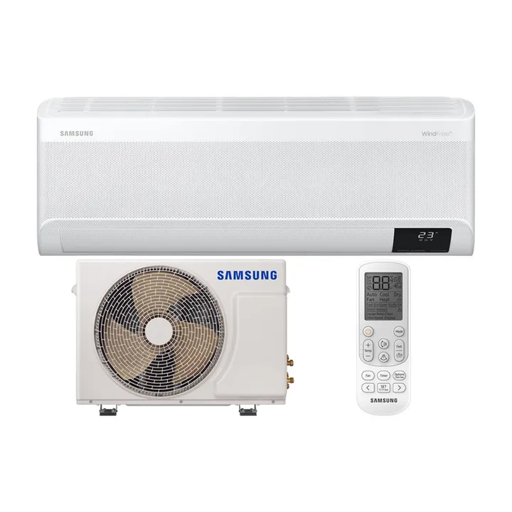 Кондиціонер Samsung до 25 м² для дому з Wi-Fi AR09BXFAMWKNUA підходить для обігрівання до -22 °C