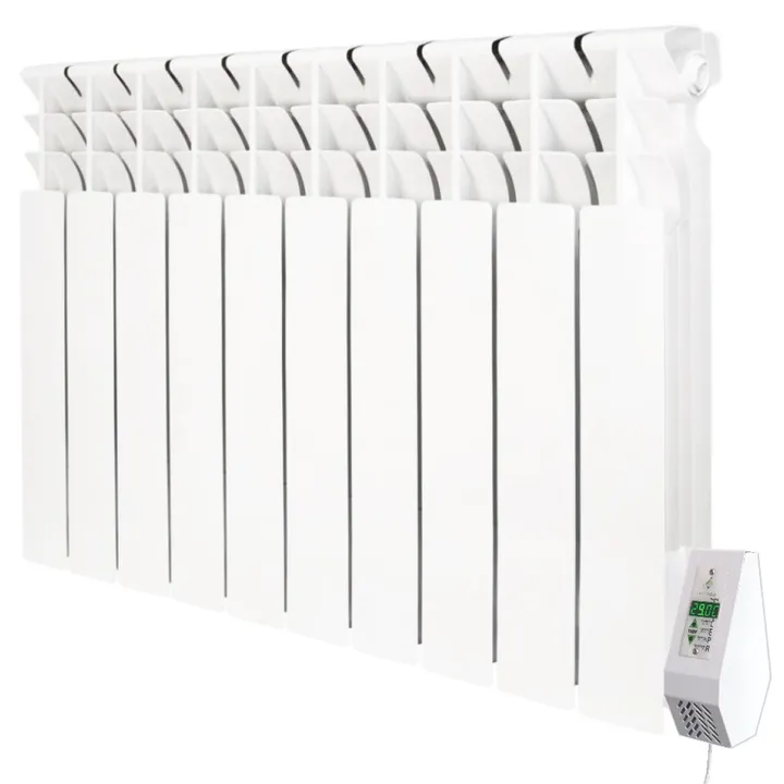 Електрорадіатор Ecoteplo Elite 1200 до 12 м2 на 11 секцій 1200 Вт 960х580х96 мм