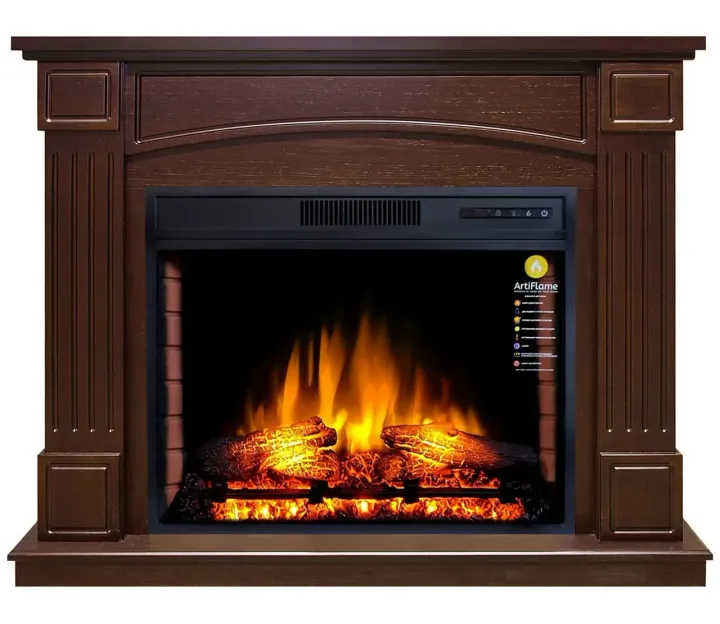 Камінокомплект ArtiFlame Boston AF28S коньяк (116 х 90.5 х 35 см) зі звуком