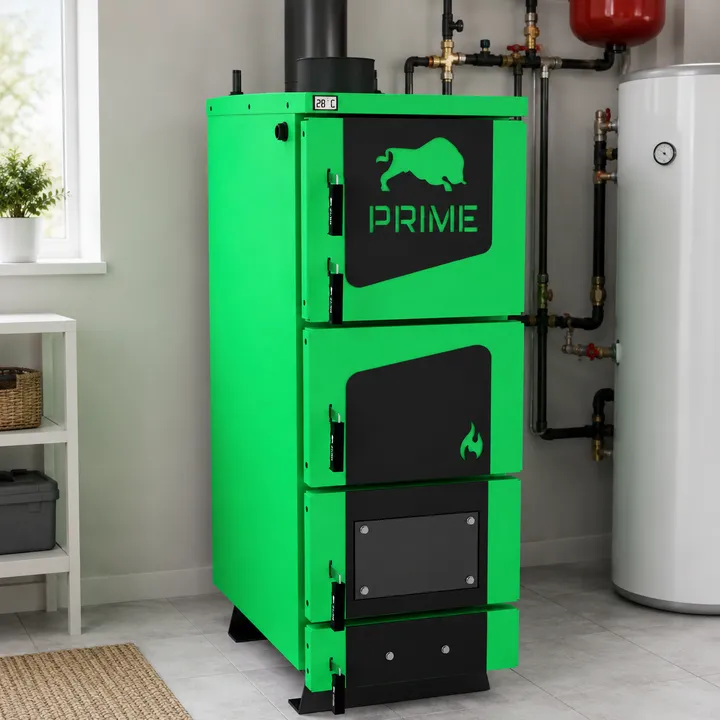 Твердопаливний котел Zubr Prime 40 кВт