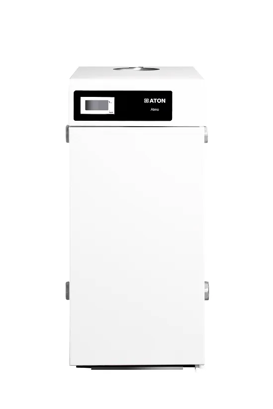 Газовий котел до 179 м² Atmo 16 EBM (міні) ATON димохідний 16 кВт 898х488х380 мм