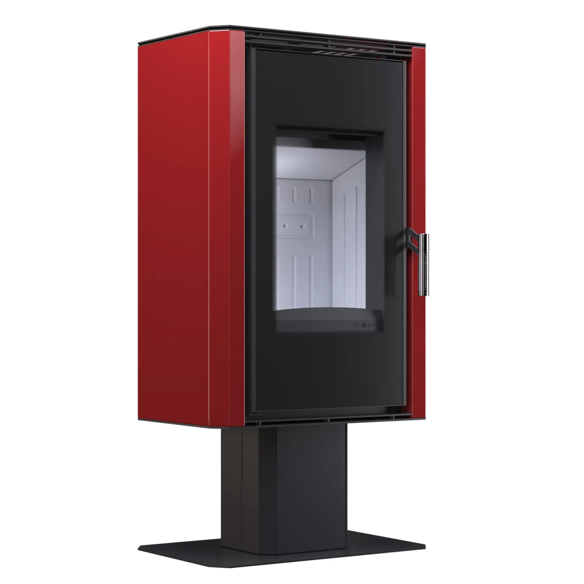 Сталева піч BOKAR 4380 ( 9,0 кв ) Red