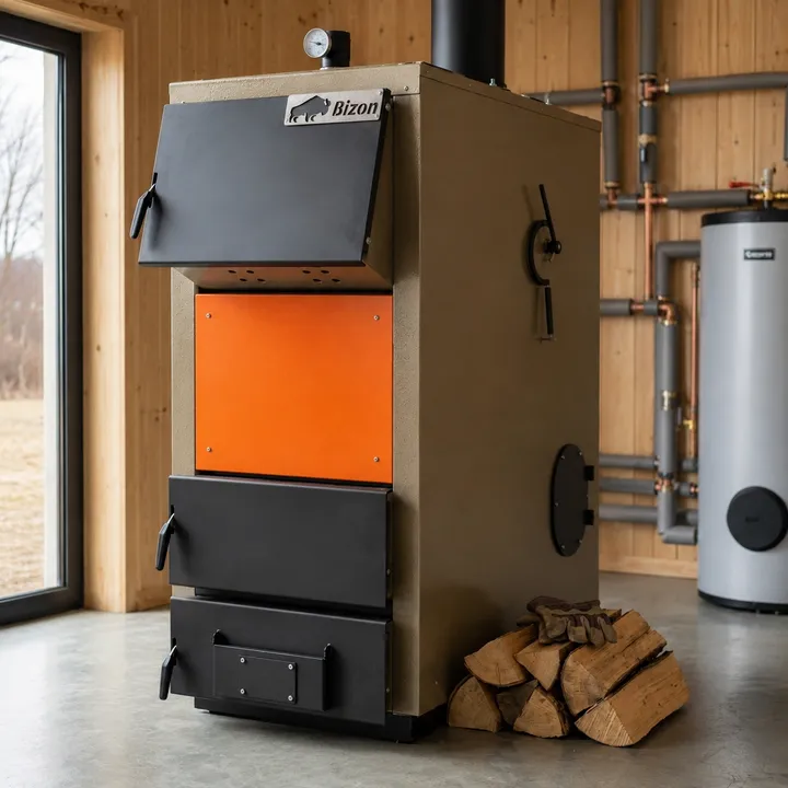 Шахтний котел до 750 м², Bizon F-75 Termo 75 кВт