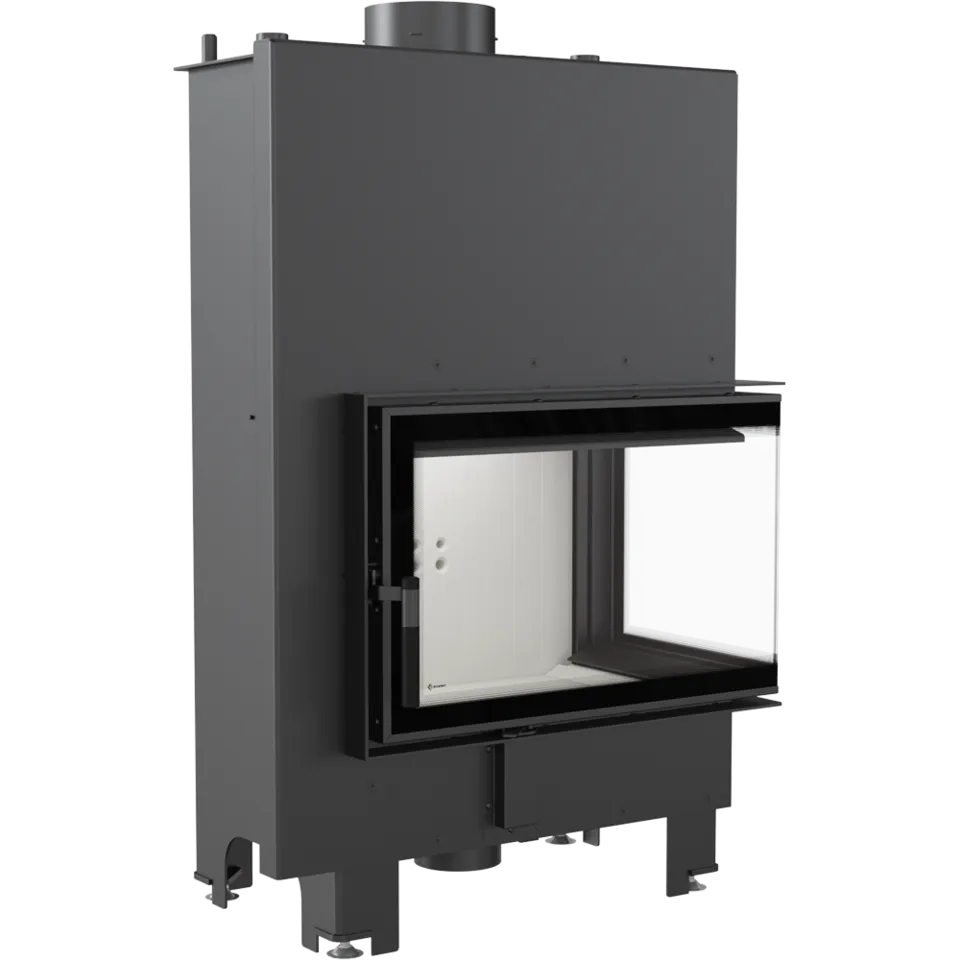 Каминная топка Kratki MBM PW 10 правая BS (12,0 кВт)