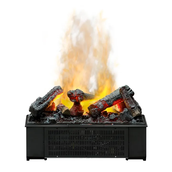 Электрокамин ирландский с 3D эффектом пламени и дровами декоративный Dimplex Cassette 600 черный универсальный