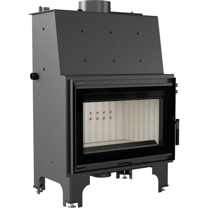 Камінна топка Kratki AQUARIO O12 PW GLASS (12,0 кВт)