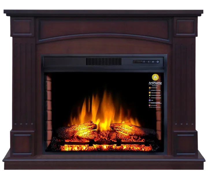 Камінокомплект ArtiFlame Boston AF28 махагон коричневий антик (116 х 90.5 х 35 см)