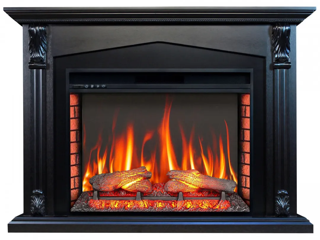 Камінокомплект ArtiFlame Praga AF33 венге (138.8 х 99.5 х 40.5 см) без звуку