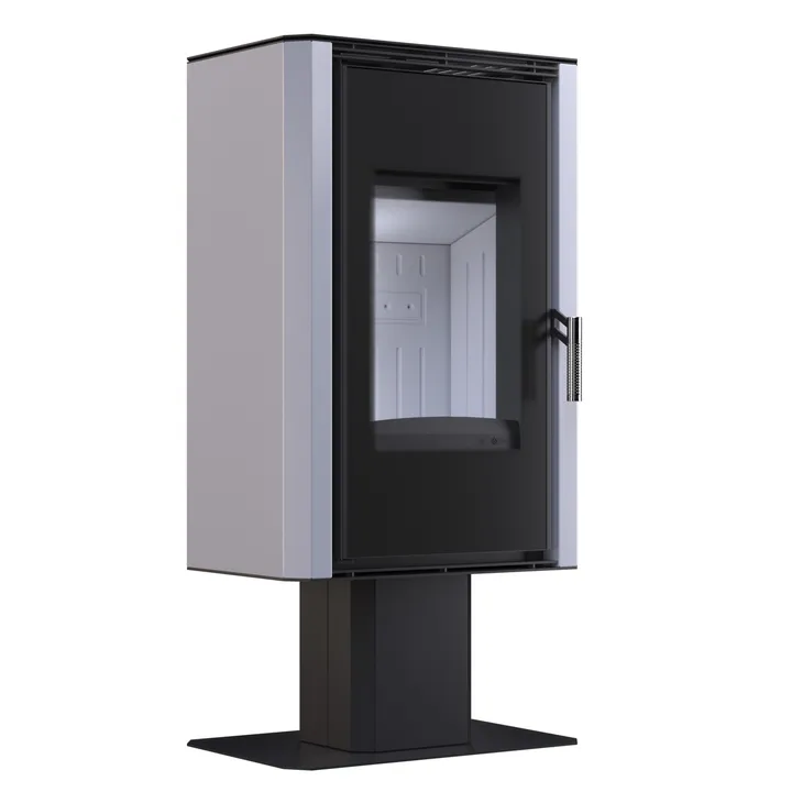 Сталева піч BOKAR 4380 ( 9,0 кв ) white