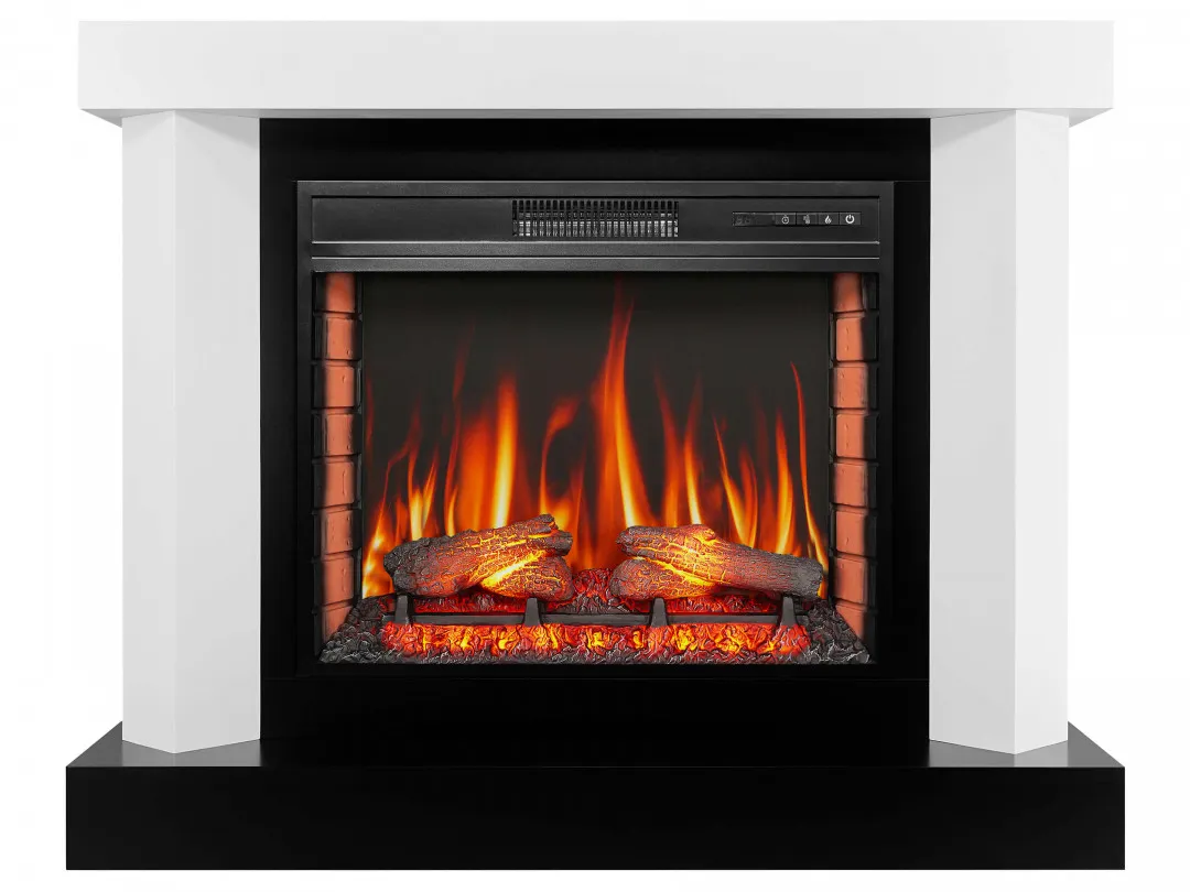 Камінокомплект ArtiFlame Yukon AF28S білий б'янко (118 х 96.1 х 43 см) зі звуком
