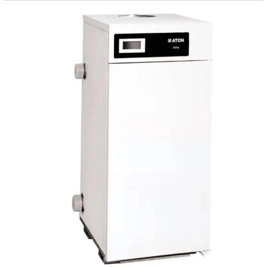 Газовий котел до 139 м² Atmo 12EM (міні) ATON димохідний 12 кВт 760×380×385 мм