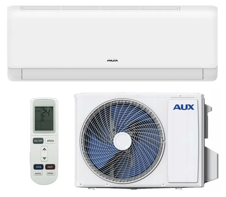Кондиціонер до 55 м2 AUX для дому з Wi-Fi Q-Smart Plus AUX-18QC підходить для обігріву до -25 °C