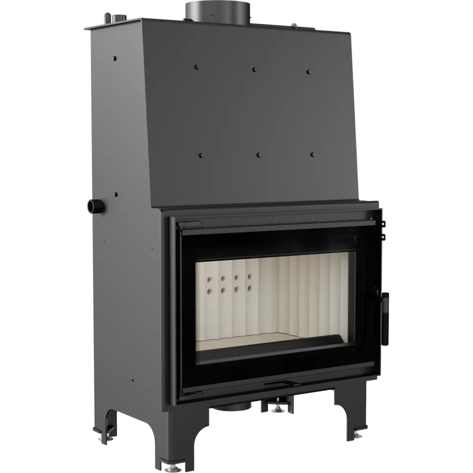 Камінна топка Kratki AQUARIO O16 PW GLASS (16,0 кВт)