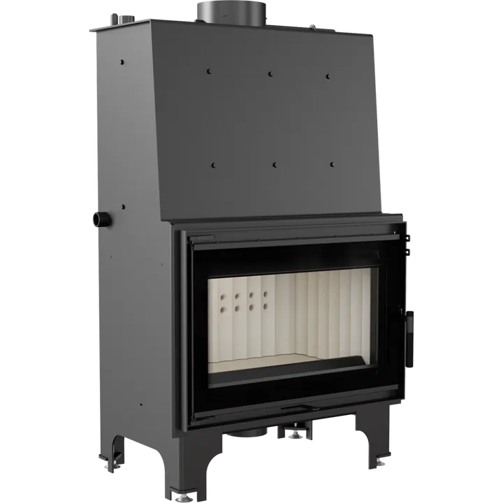 Каминная топка Kratki AQUARIO O16 PW GLASS (16,0 кВт)