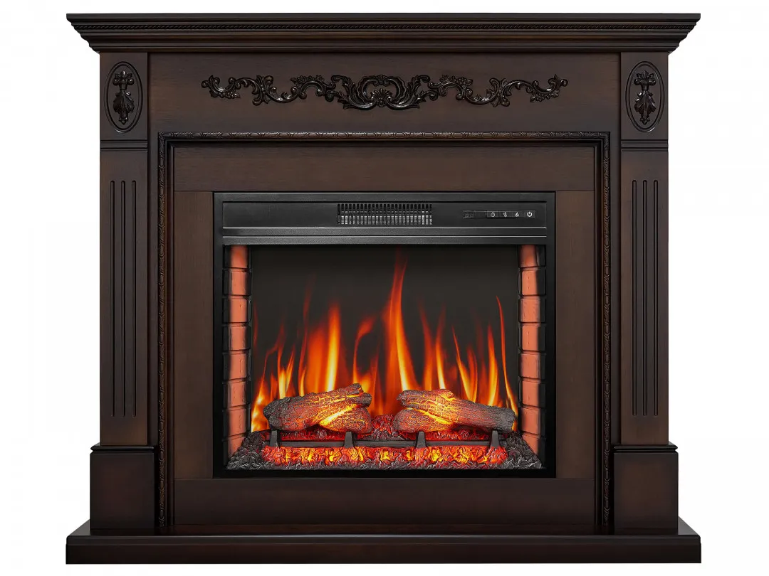 ArtiFlame Neoclassic AF28S Камінокомплект  горіх (117.9 х 95.8 х 34.5 см) зі звуком
