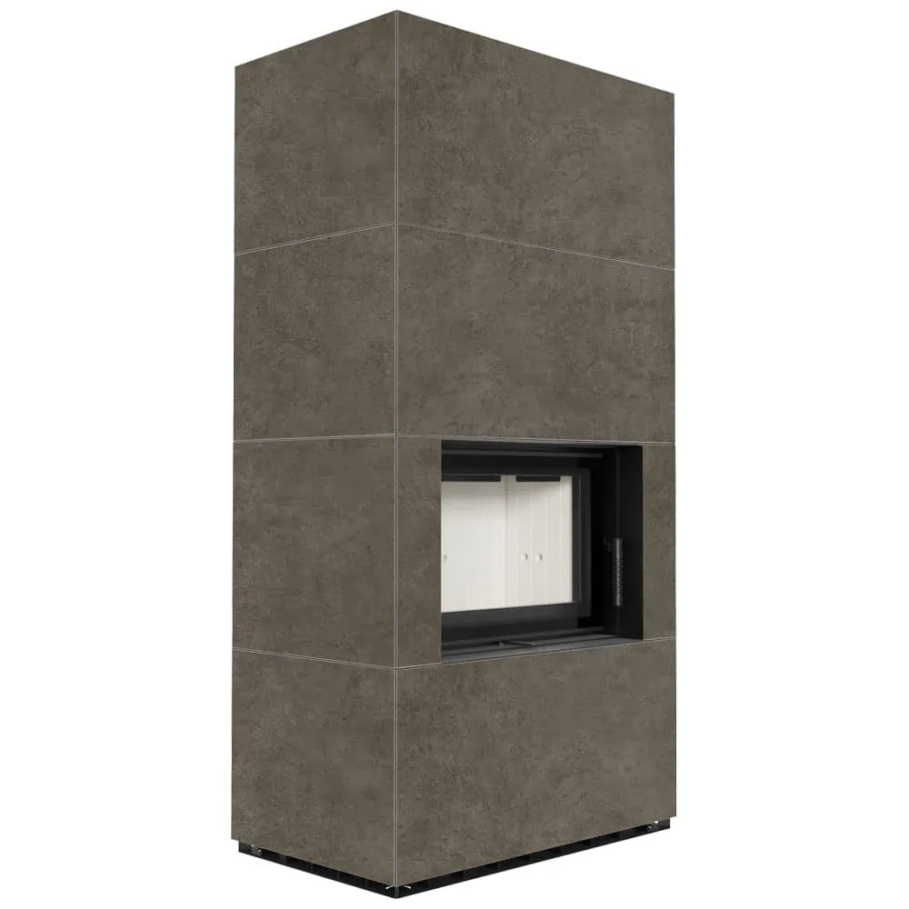 FLOKI BOX 8 kW Ø 160 в корпусе с керамогранита FOKOS PIOMBO