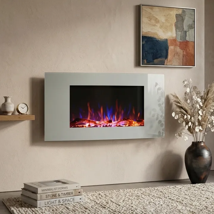 Електрокамін Aflamo MALIBU 36 Білий