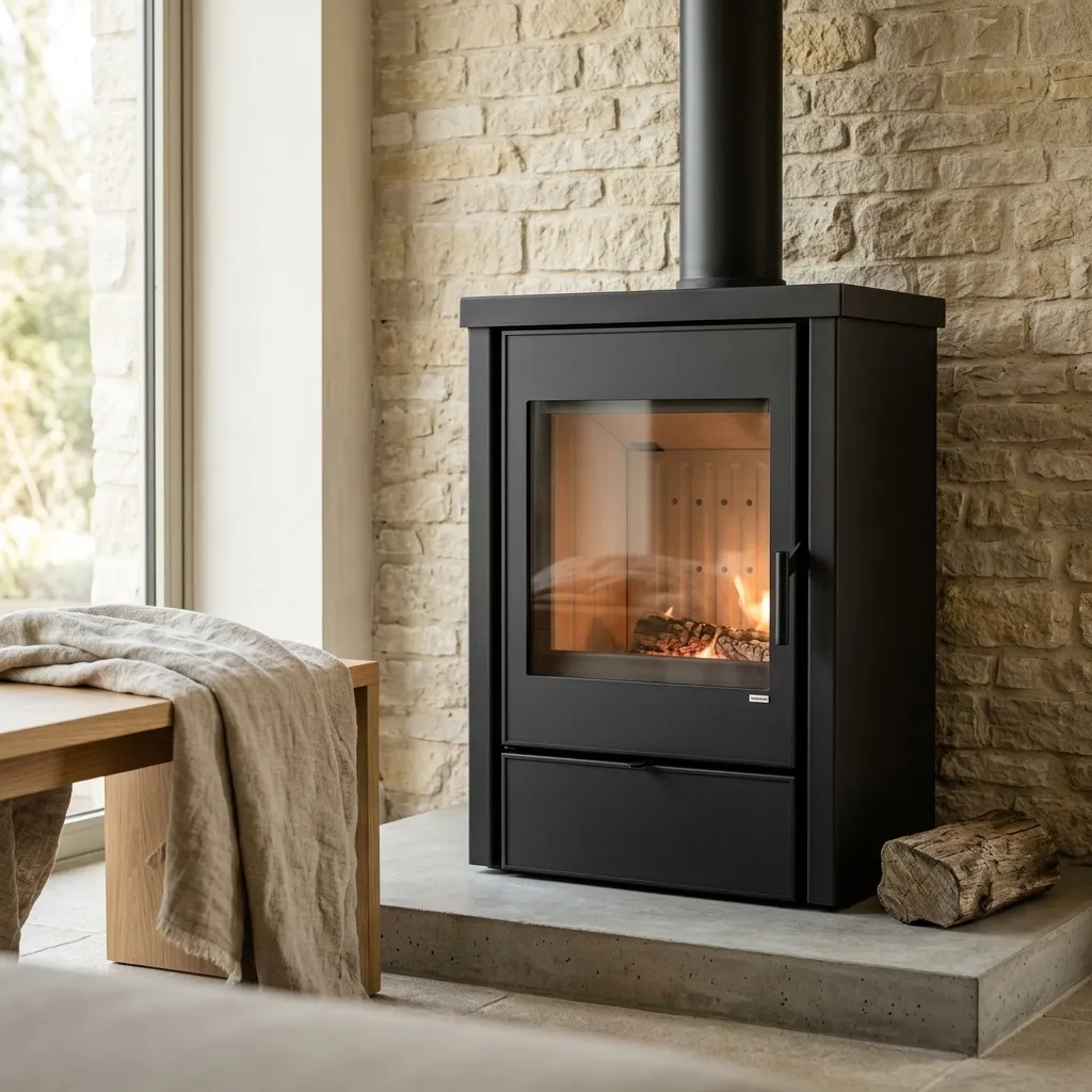 Стальная печь DEFRO Home DELLA, 9.8 кВт