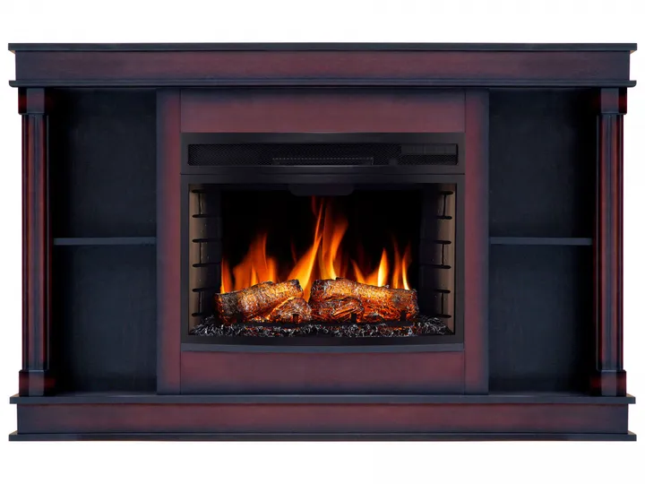 Камінокомплект ArtiFlame Brittany AF25 коньяк (140 х 89.3 х 39.5 см) зі звуком