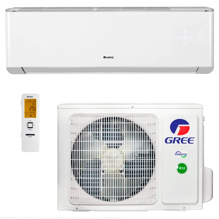 Кондиціонер до 50 м² GREE для дому з Wi-Fi Amber DCI R32 з енергоефективністю A+++ GWH 18YE-S6DBA2A